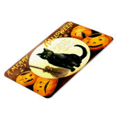 Magnet Flexible Ellen H. Clapsaddle : Chat Halloween (Côté Gauche)