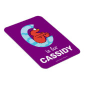 Magnet Flexible Elmo Alphabet | C Nuages (Côté Droit)