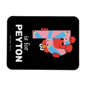 Magnet Flexible Elmo Alphabet | Crayon P (Horizontal)
