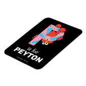 Magnet Flexible Elmo Alphabet | Crayon P (Côté Gauche)