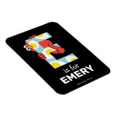 Magnet Flexible Elmo Alphabet | E Œufs (Côté Droit)