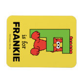 Magnet Flexible Elmo Alphabet | F Vert (Horizontal)