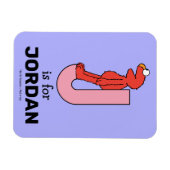 Magnet Flexible Elmo Alphabet | J rose (Horizontal)