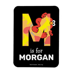 Magnet Flexible Elmo Alphabet M Musique