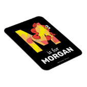 Magnet Flexible Elmo Alphabet | Musique M (Côté Droit)