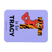 Magnet Flexible Elmo Alphabet | T Tiger (Horizontal)