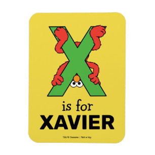 Magnet Flexible Elmo Alphabet   Vert X