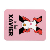 Magnet Flexible Elmo Alphabet | X Xray (Horizontal)