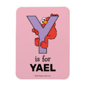Magnet Flexible Elmo Alphabet | Y Violet (Vertical)