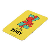 Magnet Flexible Elmo Alphabet | Z Sarcelle (Côté Gauche)