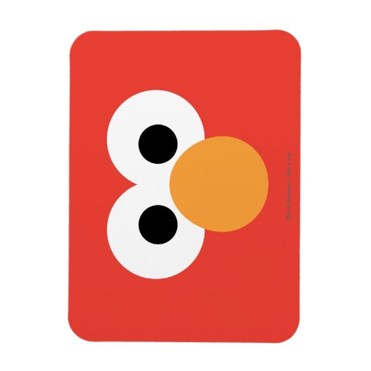 Magnet Flexible Elmo Big Face (Vertical)