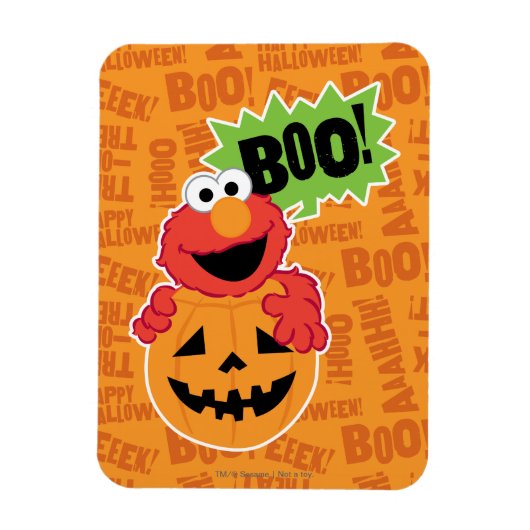 Magnet Flexible Elmo - Boo (Vertical)