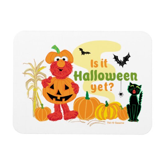 Magnet Flexible Elmo | Est-ce encore Halloween ? (Horizontal)