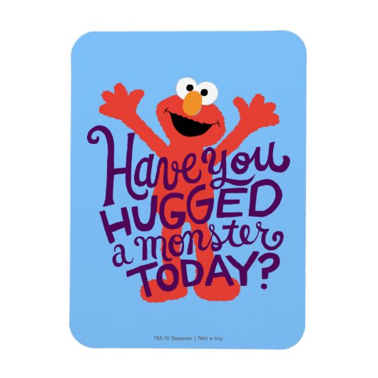 Magnet Flexible Elmo Hugging (Vertical)
