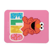 Magnet Flexible Elmo Mignon & Amusant (Horizontal)