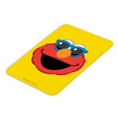 Magnet Flexible Elmo visage souriant avec lunettes de soleil (Côté Gauche)