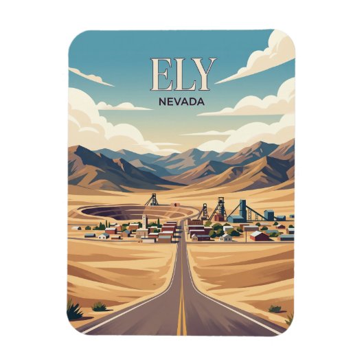 Magnet Flexible Ely États-Unis (Vertical)