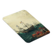 Magnet Flexible Embarquement à Margate de l'Électeur Palatine (Côté Droit)