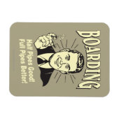 Magnet Flexible Embarquement : Moitié Pipe's Bon Full Better (Horizontal)