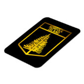 Magnet Flexible Emblem de Norfolk Island (Côté Gauche)