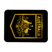 Magnet Flexible Emblème Australie (Horizontal)