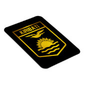 Magnet Flexible Emblème de Kiribati (Côté Droit)