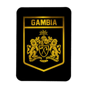 Magnet Flexible Emblème de la Gambie
