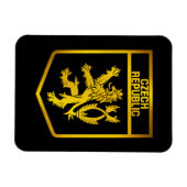Magnet Flexible Emblème de la République tchèque (Horizontal)