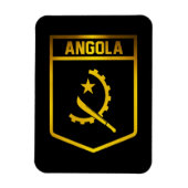 Magnet Flexible Emblème de l'Angola (Vertical)