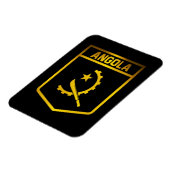 Magnet Flexible Emblème de l'Angola (Côté Gauche)