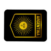 Magnet Flexible Emblème de l'Argentine (Horizontal)