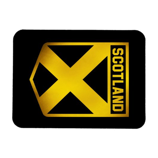 Magnet Flexible Emblème de l'Écosse (Horizontal)