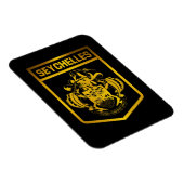 Magnet Flexible Emblème des Seychelles (Côté Droit)