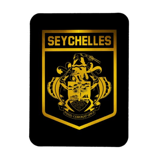 Magnet Flexible Emblème des Seychelles (Vertical)
