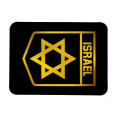 Magnet Flexible Emblème d'Israël (Horizontal)