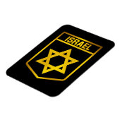Magnet Flexible Emblème d'Israël (Côté Gauche)