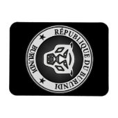 Magnet Flexible Emblème du Burundi (Horizontal)