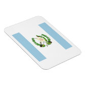 Magnet Flexible Emblème du drapeau du Guatemala (Côté Droit)