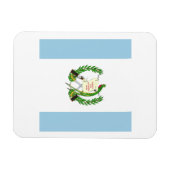 Magnet Flexible Emblème du drapeau du Guatemala (Horizontal)