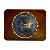 Magnet Flexible Emblème du FBI (Horizontal)