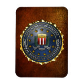 Magnet Flexible Emblème du FBI (Vertical)