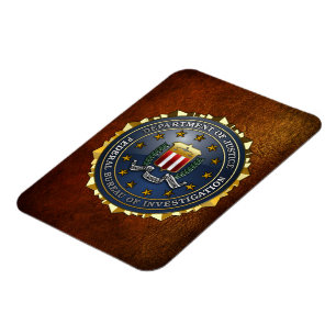 Magnet Flexible Emblème du FBI