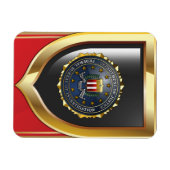 Magnet Flexible Emblème du FBI (Horizontal)
