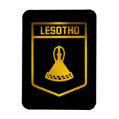 Magnet Flexible Emblème du Lesotho (Vertical)