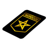 Magnet Flexible Emblème du Maroc (Côté Gauche)