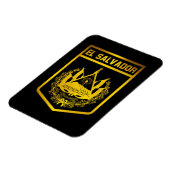 Magnet Flexible Emblème du Salvador (Côté Gauche)