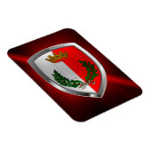 Magnet Flexible Emblème métallique Bari (Côté Droit)
