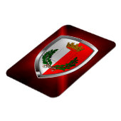 Magnet Flexible Emblème métallique Bari (Côté Gauche)