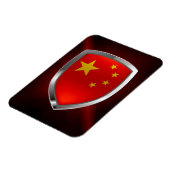 Magnet Flexible Emblème métallique chinois (Côté Gauche)