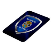 Magnet Flexible Emblème métallique de Calabre (Côté Gauche)